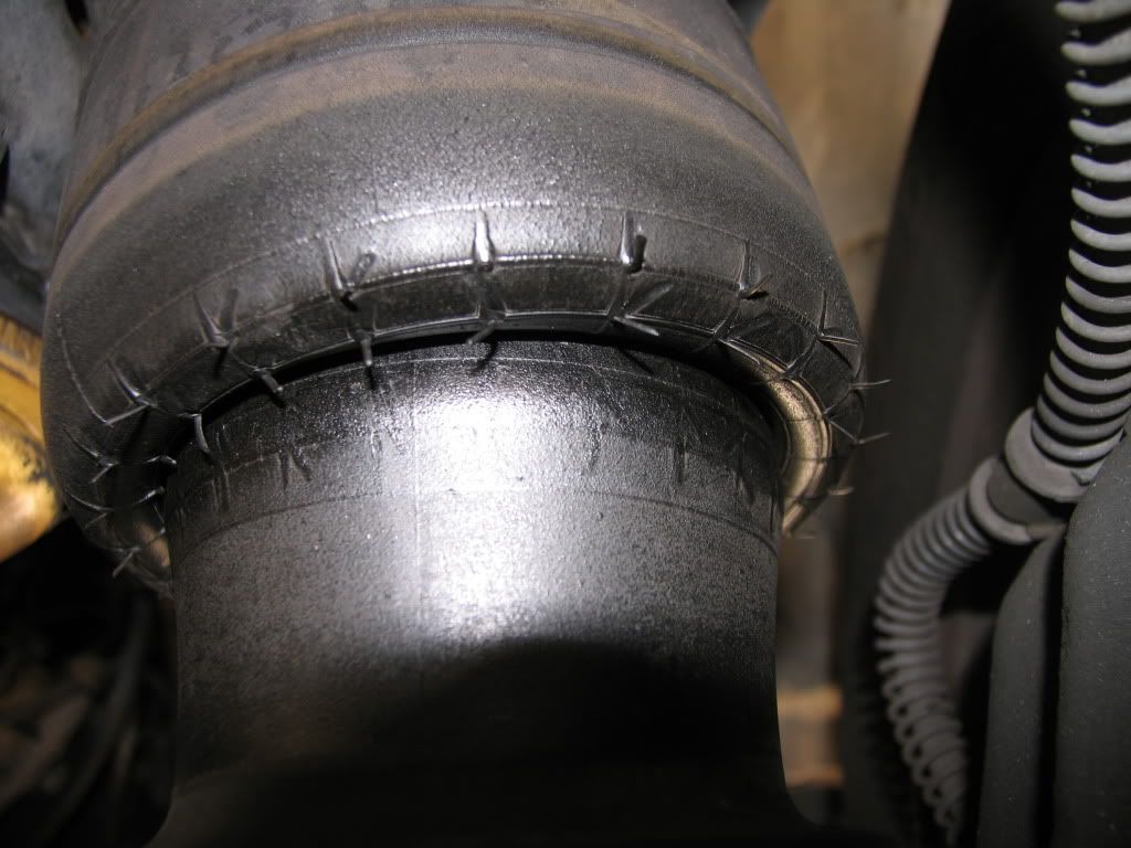 EAS Airbag leakdown... Bag looks perfect, O ring not showing leaks